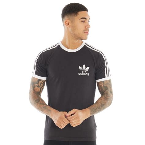 adidas t shirt heren zwart|T.